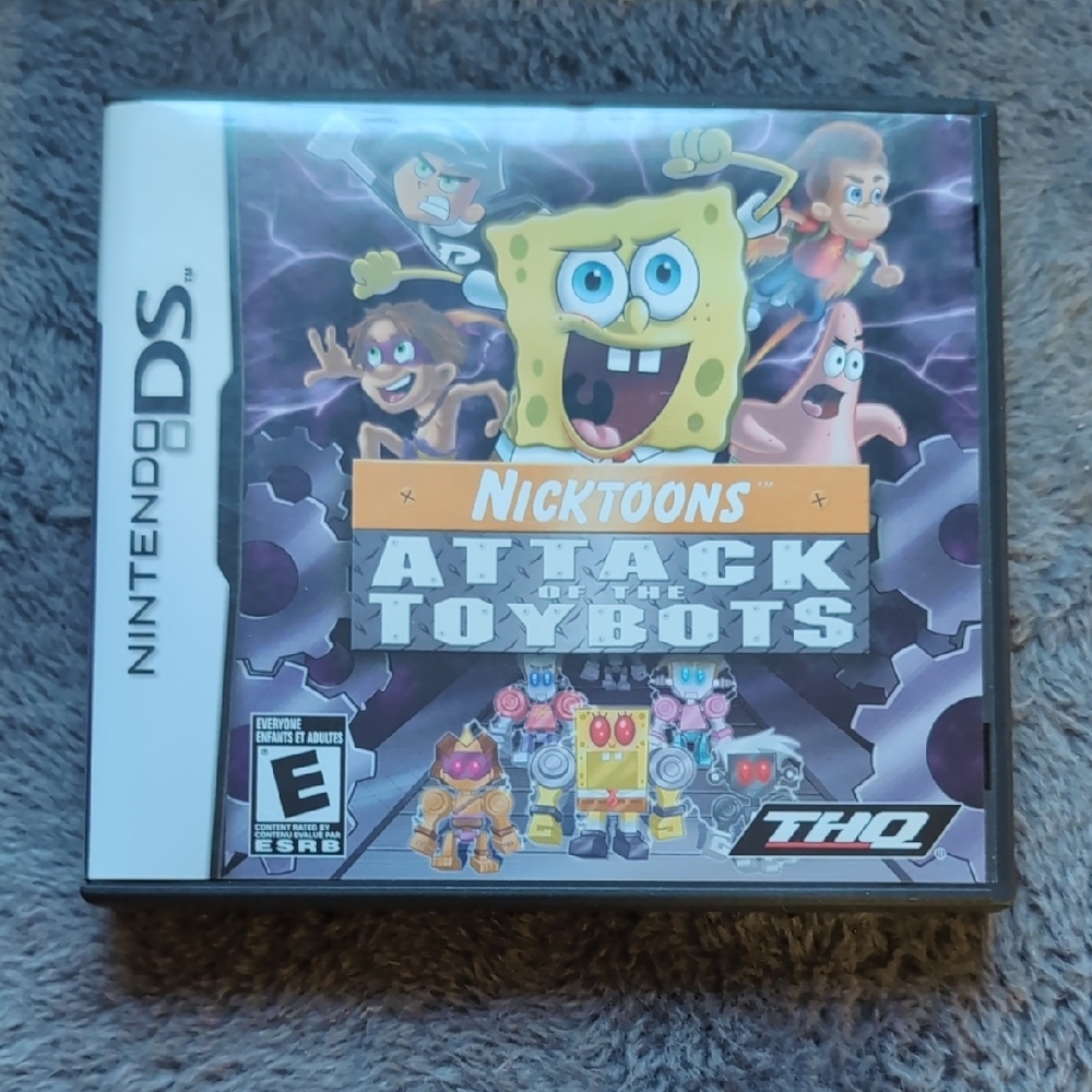 Nicktoons Attack of the Toybots for Nintendo DS - Black